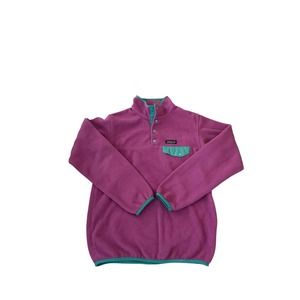 Patagonia Snap-T Fleece Pullover Pink Womens Size Medium